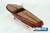 1946 RIVA CORSARO SPEED BOAT  fully built wood model with stand