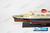 SS VOLENDAM LIGHTED OCEAN LINER (1958) wooden ship display model