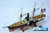 SS CENTRAL AMERICA SIDE WHEEL PADDLESTEAMER wood ship display model