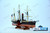 SS CENTRAL AMERICA SIDE WHEEL PADDLESTEAMER wood ship display model