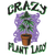 TRANSFER - CRAZY plant LADY weed pot 420