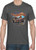 Adult DryBlend® T-Shirt - (BONE TO RUN ROUTE 66 - HOT ROD / DOG)