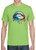 Adult DryBlend® T-Shirt - (COLORFUL DRIP LIPS - NEON)