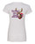 WOMEN'S Ideal VEE and CREW Neck Shirts - (SOUTHERN GIRLS W/CREST - SASSY CHICK)