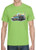 Adult DryBlend® T-Shirt - (CHEVY DRAGSTER WITH CREST -  HOT ROD)