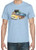 Adult DryBlend® T-Shirt - (FLAMED SLED WITH CREST -  HOT ROD)