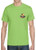 Adult DryBlend® T-Shirt - (GREEN RAT ROD WITH CREST -  HOT ROD)