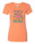 WOMEN'S Ideal VEE and CREW Neck Shirts - (FLIP FLOPS  WITH CREST - SASSY CHICK)