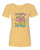 WOMEN'S Ideal VEE and CREW Neck Shirts - (FLIP FLOPS  WITH CREST - SASSY CHICK)