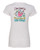 WOMEN'S Ideal VEE and CREW Neck Shirts - (FLIP FLOPS  WITH CREST - SASSY CHICK)