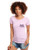WOMEN'S Ideal VEE and CREW Neck Shirts - (CAMPFIRE LOVIN  WITH CREST - SASSY CHICK)