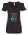 WOMEN'S Ideal VEE and CREW Neck Shirts - (CAMPFIRE LOVIN  WITH CREST - SASSY CHICK)