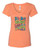 WOMEN'S Ideal VEE and CREW Neck Shirts - (BIG GIRL PANTIES WITH CREST - SASSY CHICK)