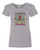 WOMEN'S Ideal VEE and CREW Neck Shirts - (I AIN'T GONNA GO WITH CREST - SASSY CHICK)