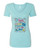 WOMEN'S Ideal VEE and CREW Neck Shirts - (ROCK MY OWN STYLE WITH CREST - SASSY CHICK)