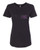WOMEN'S Ideal VEE and CREW Neck Shirts - (SPARKLE WITH CREST- SASSY CHICK)