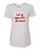 WOMEN'S Ideal VEE and CREW Neck Shirts - (SPARKLE WITH CREST- SASSY CHICK)