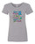 WOMEN'S Ideal VEE and CREW Neck Shirts - (GOOD GIRLS ARE BAD WITH CREST)