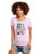 WOMEN'S Ideal VEE and CREW Neck Shirts - (I PLAY LIKE A GIRL WITH CREST - SASSY CHICK)