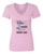 WOMEN'S Ideal VEE and CREW Neck Shirts - (CLASSY & SASSY WITH CREST - SASSY CHICK)