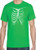 Adult DryBlend® T-Shirt - (GLOW IN THE DARK RIB CAGE - HALLOWEEN)