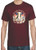 Adult DryBlend® T-Shirt - (BIG RACK & SIX PACK WITH CREST - HUNTING / HUMOR / NOVELTY / PIN-UP / HOTTIE )