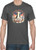 Adult DryBlend® T-Shirt - (BIG RACK & SIX PACK WITH CREST - HUNTING / HUMOR / NOVELTY / PIN-UP / HOTTIE )