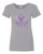 WOMEN'S Ideal VEE and CREW Neck Shirts - (PURPLE DECOR) WOMEN'S Ideal VEE and CREW Neck Shirts - (PURPLE DECOR)