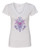 WOMEN'S Ideal VEE and CREW Neck Shirts - (PURPLE DECOR)