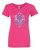 WOMEN'S Ideal VEE and CREW Neck Shirts - (PURPLE DECOR)