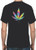 Adult DryBlend® T-Shirt - (TIE DYED LEAF -  PRIDE / WEED / 420)