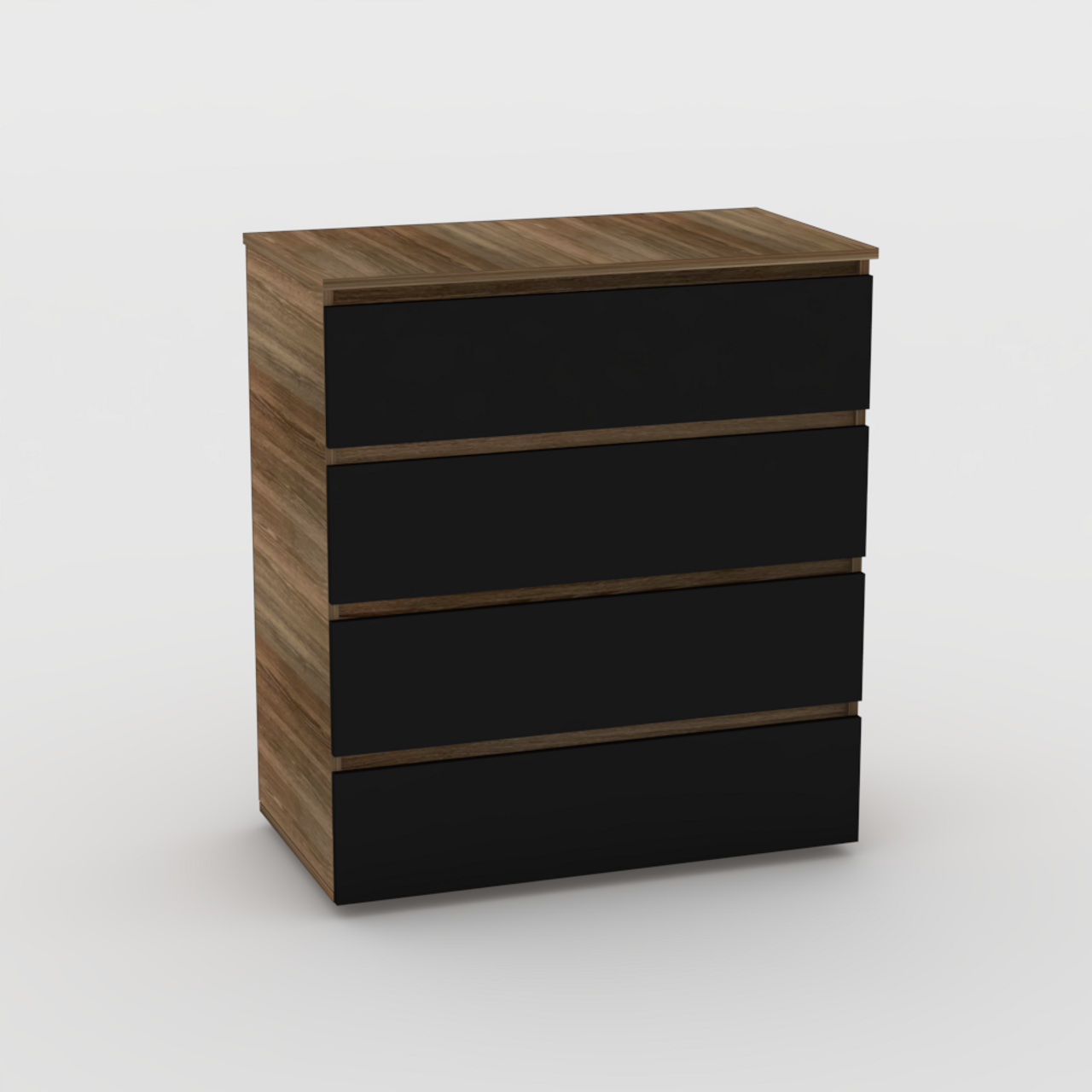 Ikea black tallboy best sale