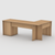 Native Oak Back corner desk- Urban Pad Furniture