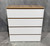 Native Oak with White Tallboy/ Dresser- Urban Pad Furniture