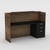 Burleigh Reception Desk with drawers- Urban Pad Furniture