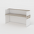 Driftwood and White Reception desk- Urban Pad Furniture