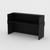 Black Reception desk- Urban Pad Furniture