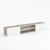 Boston Entertainment Unit in White and Driftwood- Urban Pad Furniture