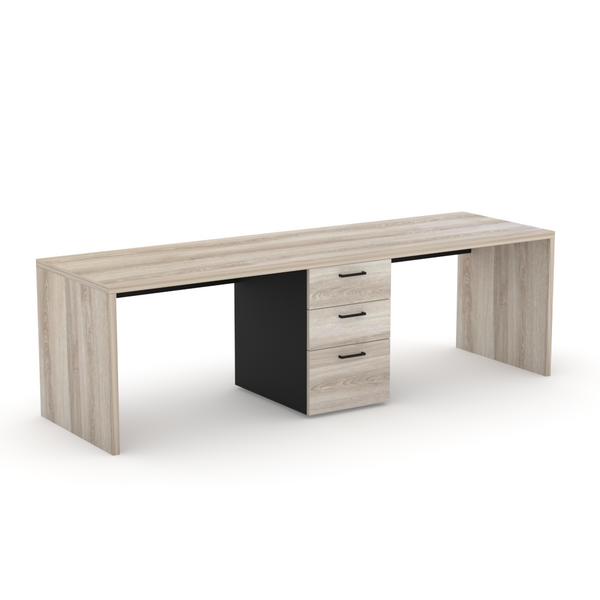 Bond Premium Dual workstation desk- Urban Pad Furniture