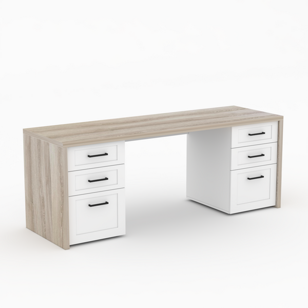 Harvard Premium Hamptons Desk- Urban Pad Furniture