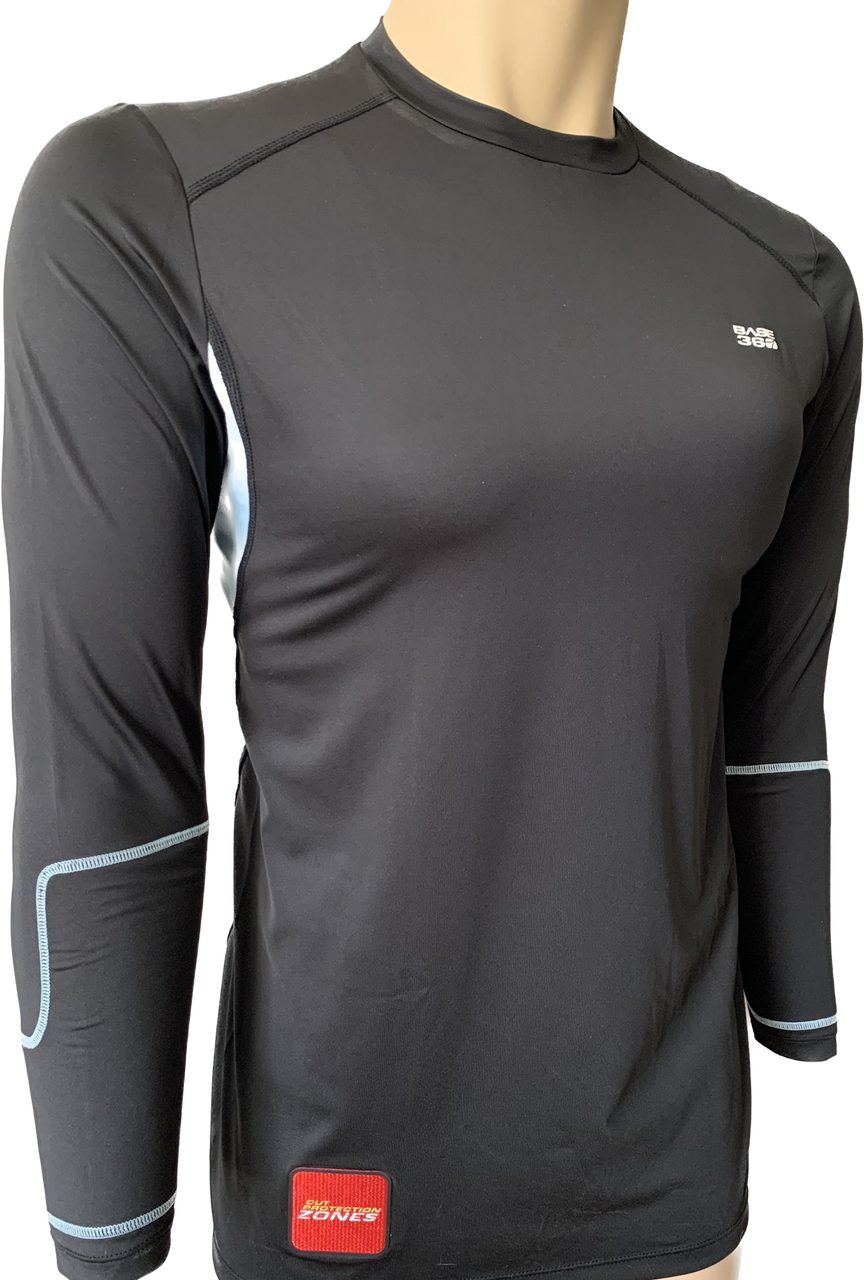 BASE Women's Long Sleeve Compression Tee - Black – BASE Compression