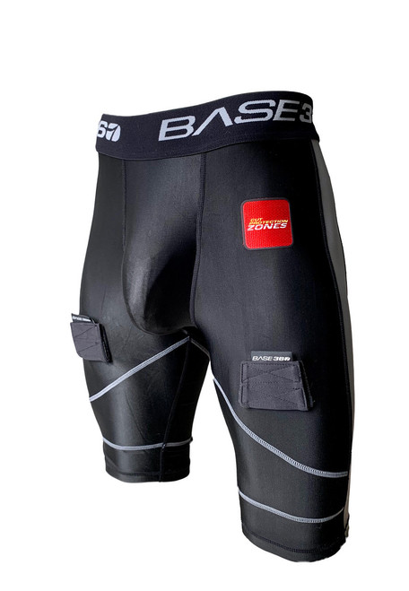 cut resistant, hockey, groin, knee, jock, protection,  BASE360, slash, safety, skate blade, velcro