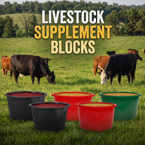 Livestock Supplement Blocks