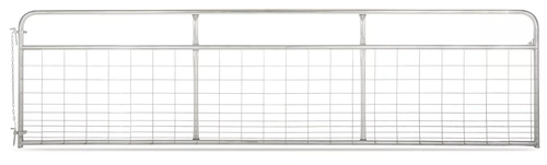 16' Wire Filled Galvanized Gate