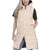 Ladies Oversized Zipped Long Line Gilet Plus Size Sleeveless Jacket Long Coat Style Pack Of 4