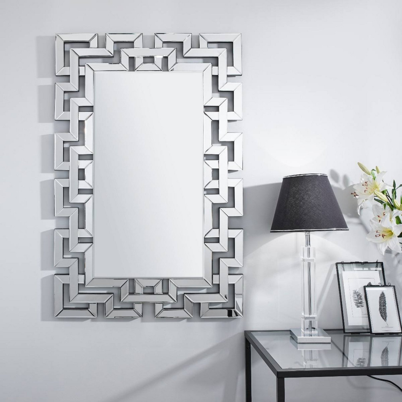 Venetian Modern Hanging Wall Mirror | Furniturebox