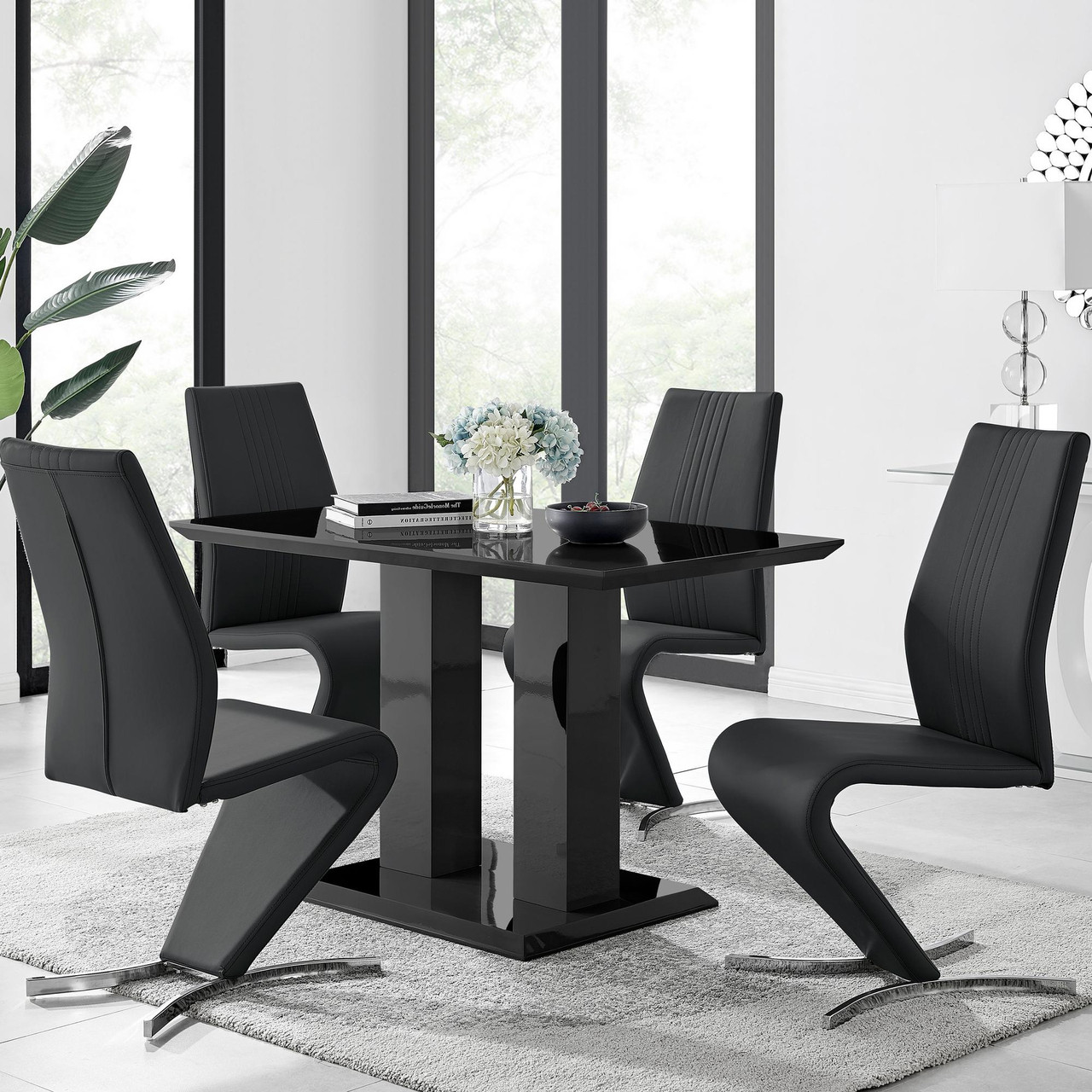 Imperia Dining Table Willow Chairs Furniturebox