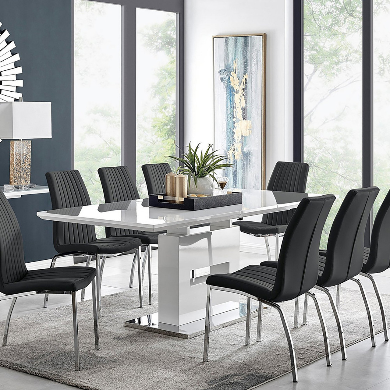 Kitchen Table And Chairs Extending 10 Seater Dining Table Seater