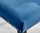 2x Belgravia Blue Velvet Knockerback Dining Chairs Black Leg - belgravia-blue-velvet-studded-back-ring-black-leg-chair-4.jpg