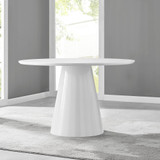 Palma White High Gloss Round Dining Table  - Palma-120-white-gloss-modern-round-dining-table-6.jpg